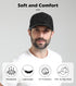 XXL Hats for Men, Low Profile Baseball Cap for Women, Oversized Washed Plain Denim Hat