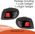 labwork Tail Light for Golf Cart Replacement for EZGO RXV 2008-2015