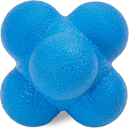 Juvale 2 Pack Rubber Hand Eye Coordination Training Balls for Reflex Speed & Agility Sports Equipment
