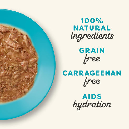 (10 2.12 oz Applaws Natural Wet Cat Food in Gravy, Limited and Natural Ingredients, High Protein with No Artificial