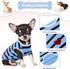 Pet Dog Striped T-Shirt, Cotton Vest for Dogs and Cats, Spring Summer Apparel for Small and Medium Pets