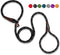 PetiFine Slip Lead Dog Leash - 6FT x 1/2" Reflective Durable Training Leash, Heavy Duty Adjustable Nylon for Small
