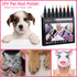 OLINGYOU Dry-8 Set Dog Nail Polish Dog Nail Polish Pens Quick Colors, Pet Nail Polish for Dogs DIY Dogs Puppy Nails