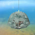 Cyrank 6 Crawfish Trap, Foldable Fishing Bait Trap Holes Hexagon Crab Trap Crawfish Fishing Net Portable Minnow Trap