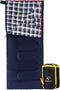 REDCAMP Cotton Flannel Sleeping Bag for Camping, Adults Cold Weather Envelope with 2/3/4lbs Filling