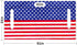 YOKYHOM Golf Cart Seat Covers American Flag Design Towel Blanket for 2-Seat Golf Carts, 100% Microfiber