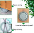 JSLZF Hedgehog Bath Supplies Grooming Kit: Foldable Bathtub, Nail Clippers, Bathing Brushes, Towel for Hedgehog Small