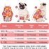 MICOOYO Dog Diaper Onesie Sanitary Pantie with Adjustable Suspender Washable Dog Period Panties Doggie Diapers Pet