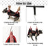 Pet Grooming Hammock - 13 PCS Grooming Kit for Cats & Dogs, Includes Nail Clippers, Scissors, and Steel Comb