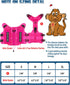 PETNANNY Tactical Dog Harness - Emotional Support Vest for Medium Large Dogs, No Pull, Molle Vest for Training (Pink, L)