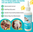 Treatment,3.4oz Dog Paw Cleaner, Paw Cleaner for Dogs, Dog Licking Paws Dog Paw Cleaning Solution, Dog Foot Cleaner, No