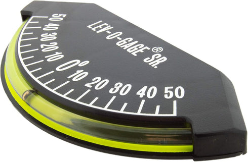 Sun Company Lev-o-gage Sr. Marine Clinometer, Heel-Angle, Measures Angle from -50 to 50 Degrees