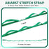 Stretching Strap Yoga Strap for Physical Therapy - 10 Loops Non-Elastic Stretch Strap for Pilates and Exercise