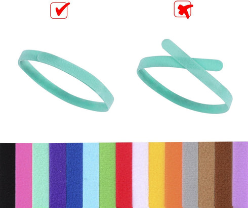 Whaline 15pcs Double Side Soft Plush Puppy ID Collars with Bells for Dog and Cat