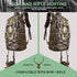 Hunting Backpack Durable Pack with Bow and Rifle Carry System for Camping Hiking