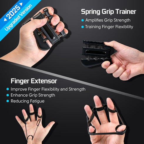 265 Lbs 120 Grip Strength Tester Hand Dynamometer - Grip Strength Trainer Electronic Hand Gripper Strengthener Wrist