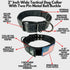 Tactical Dog Collar, 2 Inch Wide Heavy Duty with Metal 2-Pin Belt Buckle, Adjustable for Large & Medium Dogs