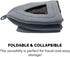 Furhaven Cat Bed Cave for Indoor Cats & Small Dogs - Washable Polar Fleece Pet Tent with Removable Cushion - Heather