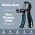Grip Strength Trainer, Extended Version - Adjustable Grip Strengthener, Set of 2 for All Hands