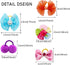 100pcs Dog Hair Bows, Bulk Cute Puppy Pet Small Dog Hair Bows with Rubber Bands for Grooming Accessories