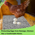Wensdr 8 12 20 inches pcs Soft Chicken Nesting Pads for Laying Eggs Chenille Velvet Nesting Pads for Chicken Coop Warm
