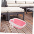 1 Set Cat Litter Box Portable Litter Box Plastic Bins Portable Potty Cat Litter Tray with Scoop Kitten -Splash Kitten