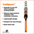 Jetboil TrailSpoon, Extendable Backpacking and Camping Spoon