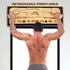 Yes4All Wooden Hang Board for Doorway - Hand Strengthener Equipment for Finger, Grip, and Pull Up Training