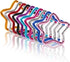 OMUKY Multicolor Carabiners Hook Clips, Camping Accessories Buckle for Outdoor Hiking and Traveling