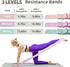 Resistance Bands for Working Out, Exercise Bands for Physical Therapy, Stretch Bands for Pilates, Rehab, Strength