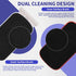 1/3 5/8 Inch Aquarium Magnetic Brush Fish Tank Cleaner,Fish Glass Cleaner Algae Tool,Double Side Floating Algae