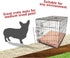 36" Charlie Salmon Orange Crate Dog Bed Mat by Majestic Pet Products