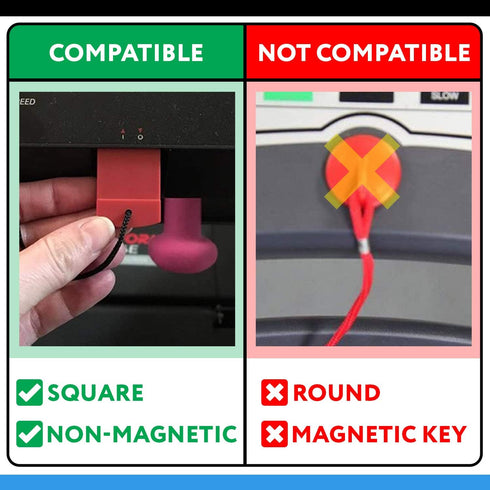 Impresa Replacement Treadmill Safety Key for Weslo, Proform, Nordictrack, and More