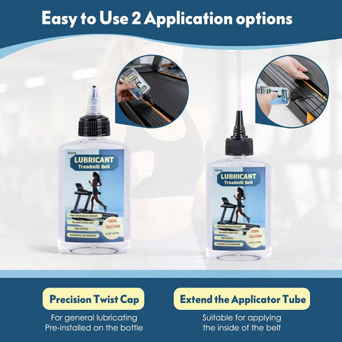 Aiione 100% Premium Quality Pure Silicone Treadmill Belt Lube High Temperature Resistant Stable Lube with Rigid