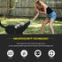 Playology Dual Layer Ring Toy for Large Dogs (35lbs & up) - Peanut Butter Scented Durable Chew Toy