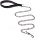 CtopoGo Heavy Duty Dog Leash, Metal Chain with Padded Handle for Large & Medium Size Dogs (4 ft. x 3.0 mm (0-80 lbs.))
