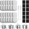 MJYNITE Cat Water Fountain Filter Replacement Kit - 12 Cat Fountain Filters, 12