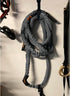 Pmsanzay Exercise Rope Storage Hanger, Wall-Mounted Heavy Duty Metal Hook Bracket for Battle Rope Storage