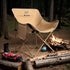 Generic Portable Folding Camping Chair, Lightweight Outdoor Lawn Chair with Cup Holder and Carry Bag for Beach, Sports