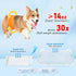 100ct, (X-LargeXL-100ct) Dog Diaper Liners Super Leak Proof and Absorption Disposable Dog Diaper Booster Pads