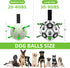 Glow in The Dark Dog Toys - Interactive Light Up Soccer Ball with Straps for Small & Medium Dogs, Puppy Gifts