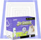 ZOMISIA 3D-Barrier Puppy Pee Pads for Dogs, 7 Cups Absorb & Rise