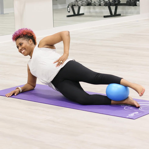 OPTP Franklin Method Air Ball, Inflatable 9 Inch Pilates Ball for Core and Strength Training