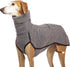 Esobo Fleece Dog Coat, Winter Warm Doggie Turtleneck Jacket for Small Medium Large Dogs, Cozy Grey Vest