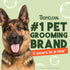 TropiClean No Rinse Waterless Dog Shampoo, Detangling & Deodorizing Dry Shampoo for Smelly Pets, 7.4oz, Papaya Scent