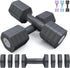 Sportneer Adjustable Dumbbells Hand Weights Set: 4 In 1 Free Weights 2lb 3lb 4lb 5lb for Men Women Home Gym Workout