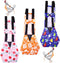 Xokipol 3 Pcs Chicken Diapers for Hens, Pet Duck Diapers with Bow Tie,