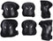 Unisex Adjustable Knee Elbow Wrist Braces Protective Pads Set for Skateboard, Cycling, Roller Skating Safety