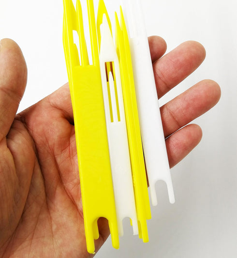 Fishing Net Repair Needle Kit: 9pcs Shuttles for Weaving and Sewing Fish Cast Net