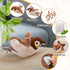 LIFLIX Flappy Bird Cat Toy for Indoor Cats, Simulated Chirping Flapping Wings Bird, Interactive Catnip Toys, Plush